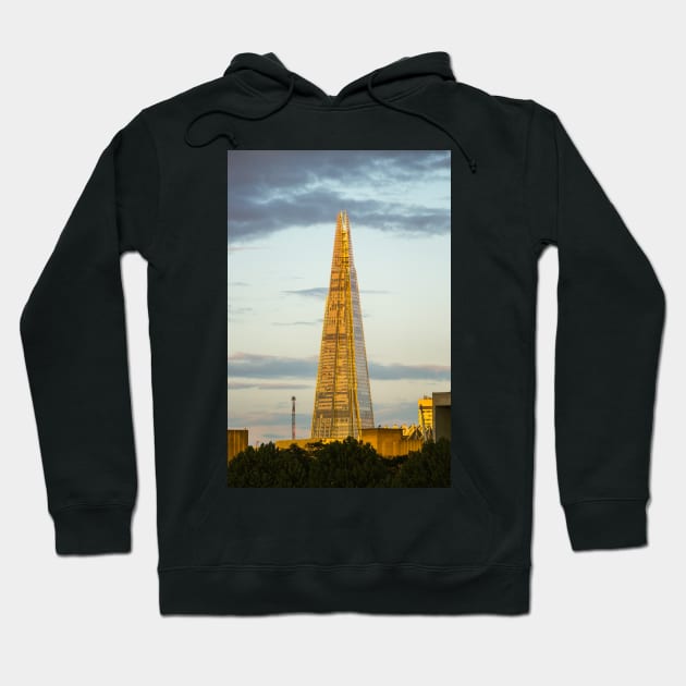 The Shard, London Hoodie by GrahamPrentice